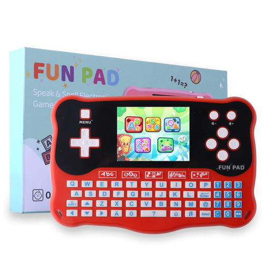 Kids Tablet/Baby Learning Pad with 102 Activities/Toddler Tablet with ABC/Words/Music/Math Interactive Educational Electronic Toys Gifts Handheld Game for Preschool Boys Girls Ages 3-12 - KidsForEducation